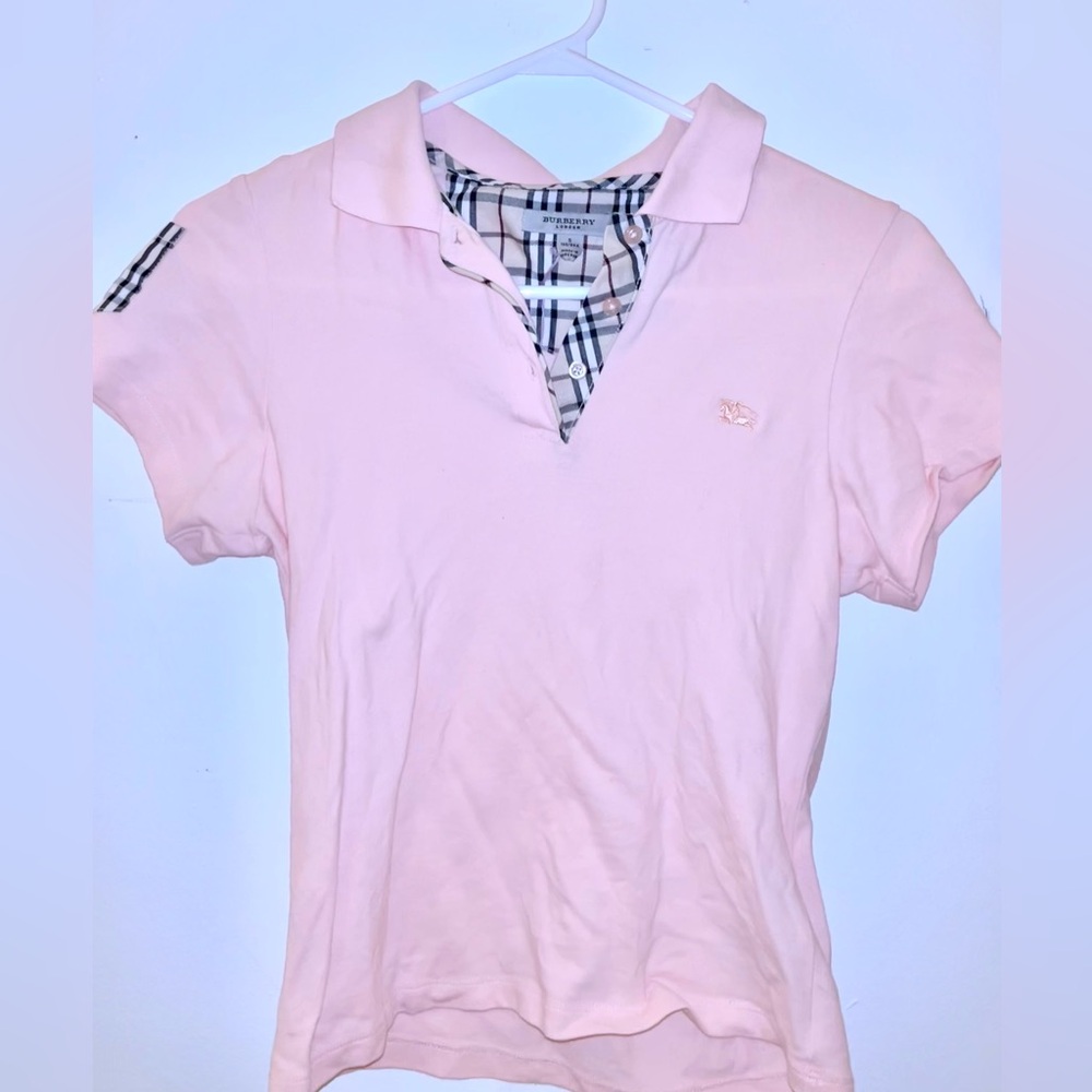 Burberry Baby pink polo